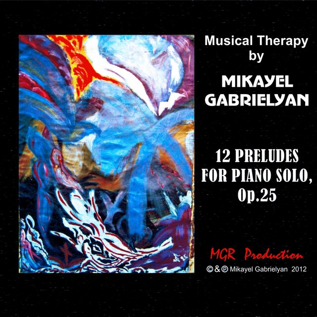 12 PRELUDES FOR PIANO SOLO, Op.25