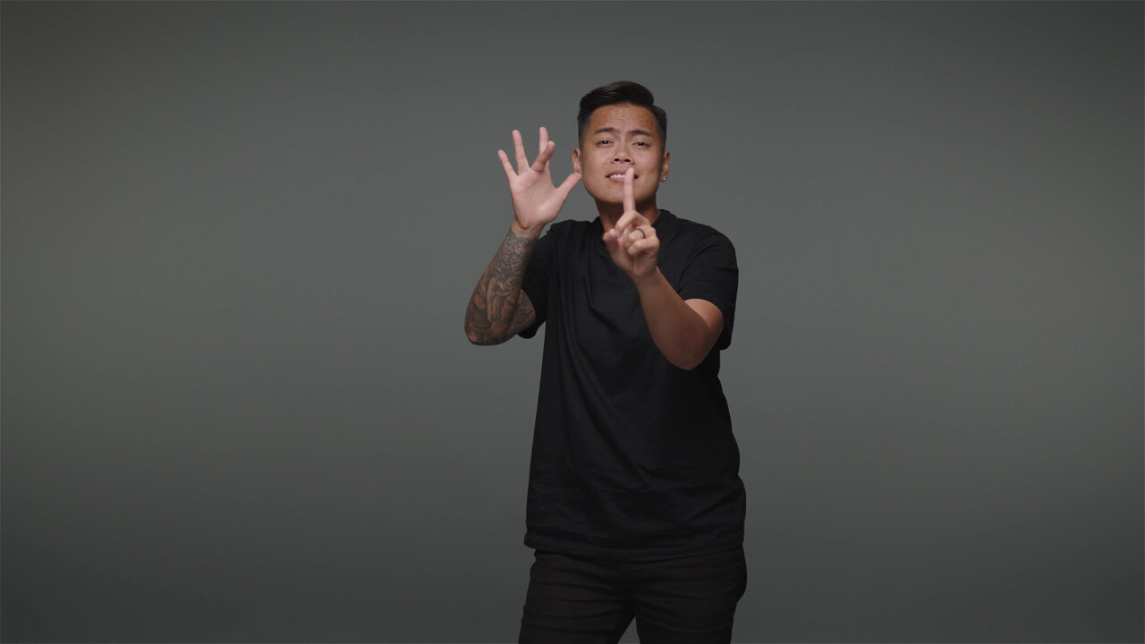 Pour que tu m'aimes encore (ASL Video)