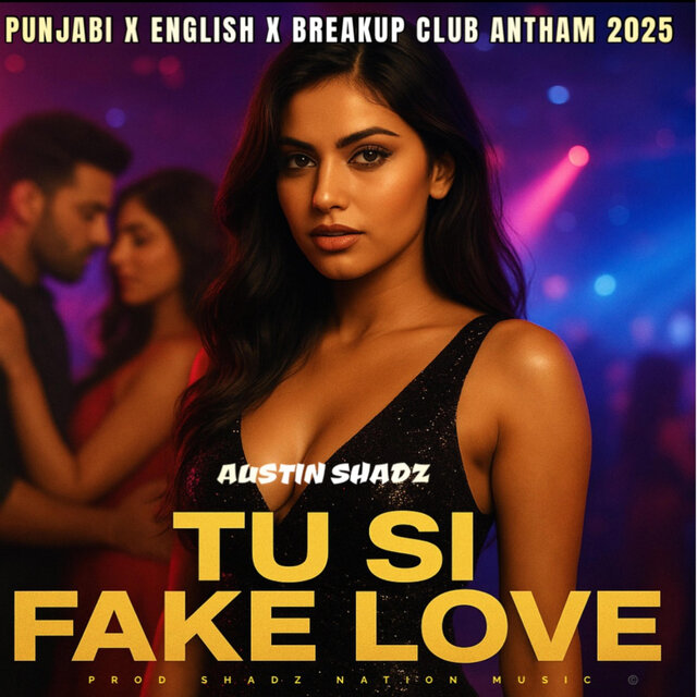 Tu Si Fake Love – Austin Shadz | Viral Punjabi x English Breakup Club Anthem 2025
