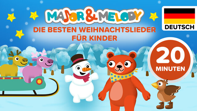 Die besten Weihnachtslieder für Kinder (20 min - Hochwertige Produktion - Deutsch)