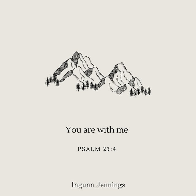 You are with me (Psalm 23:4) (Acoustic)