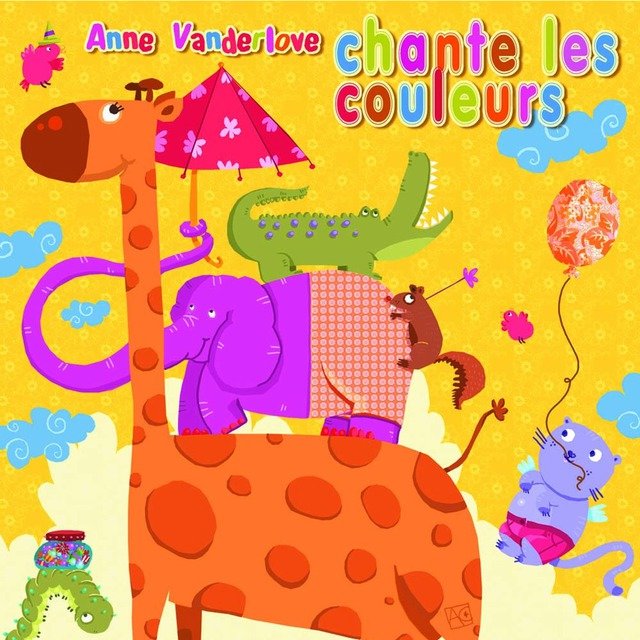 Anne Vanderlove chante les couleurs