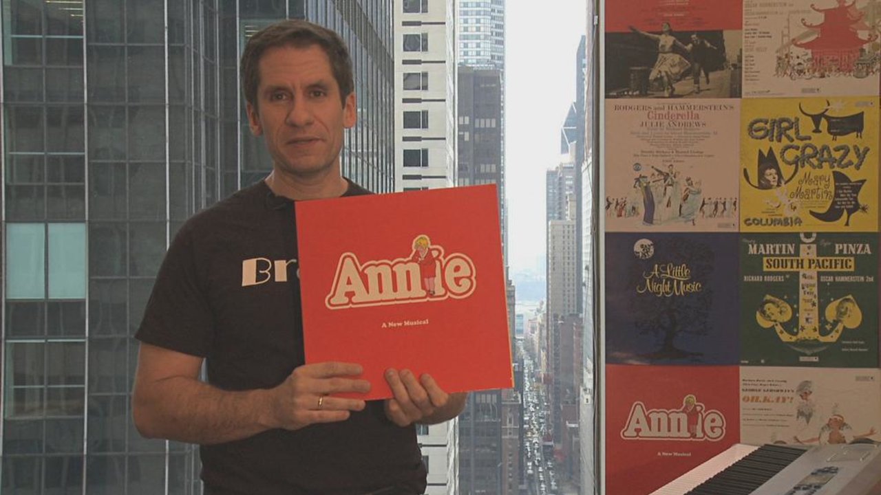 Deconstructs songs from "Annie"