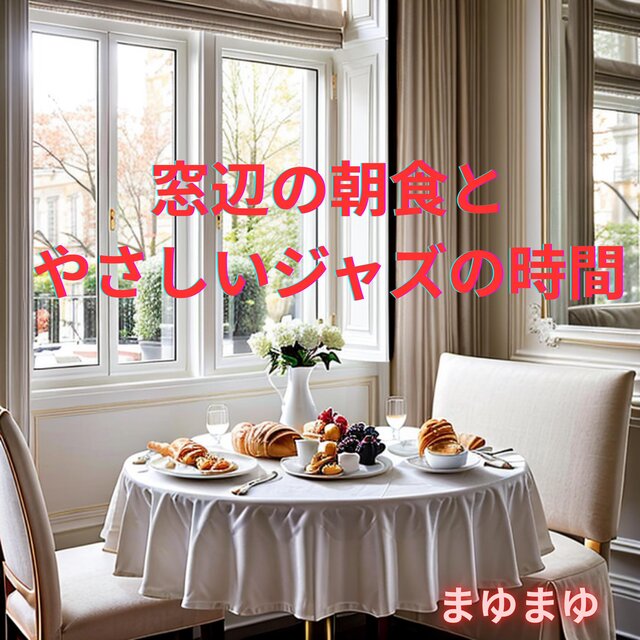 窓辺の朝食とやさしいジャズの時間