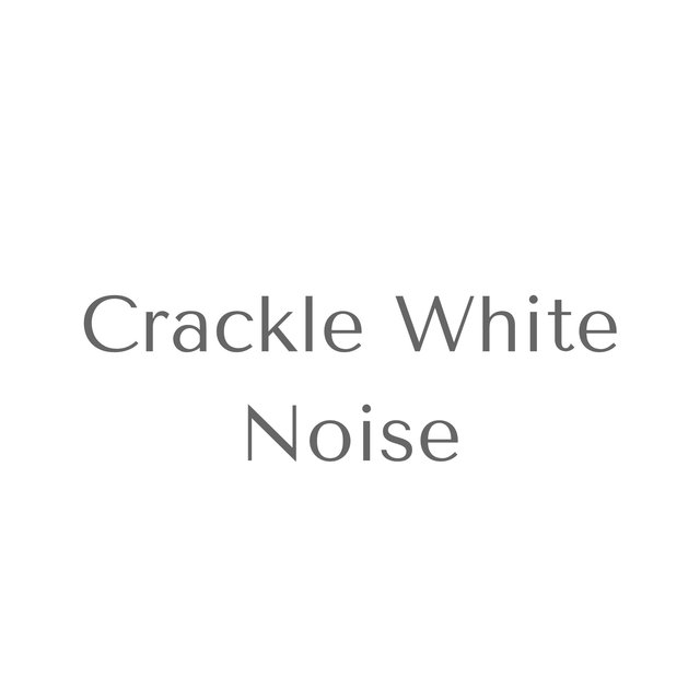 Crackle White Noise