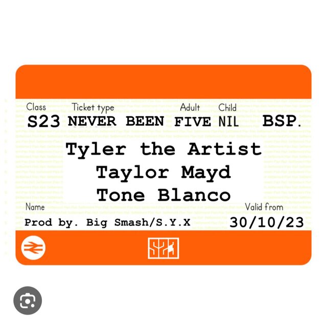 NEVER BEEN (feat. Tyler the Artist, Taylor Mayd & Tone Blanco)