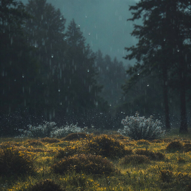 Midnight Rain for Meditation