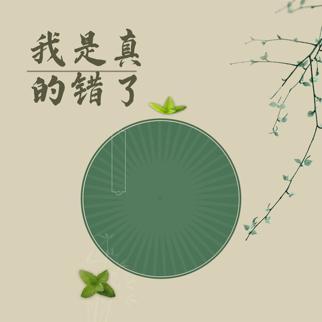 我是真的错了
