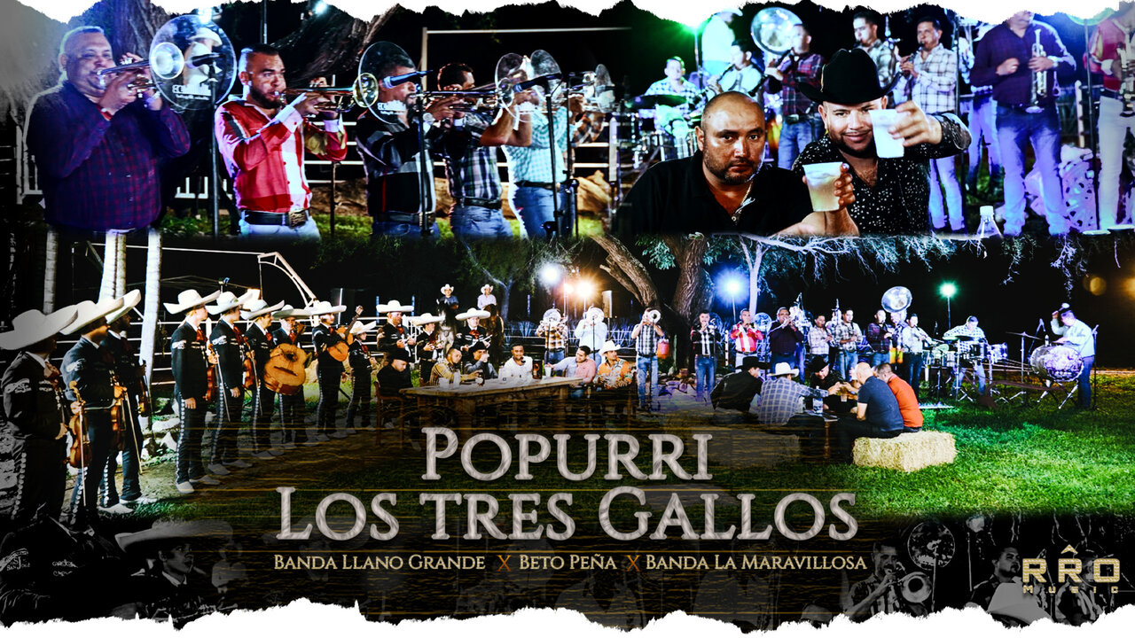 Popurrí: Los Tres Gallos (En Vivo)