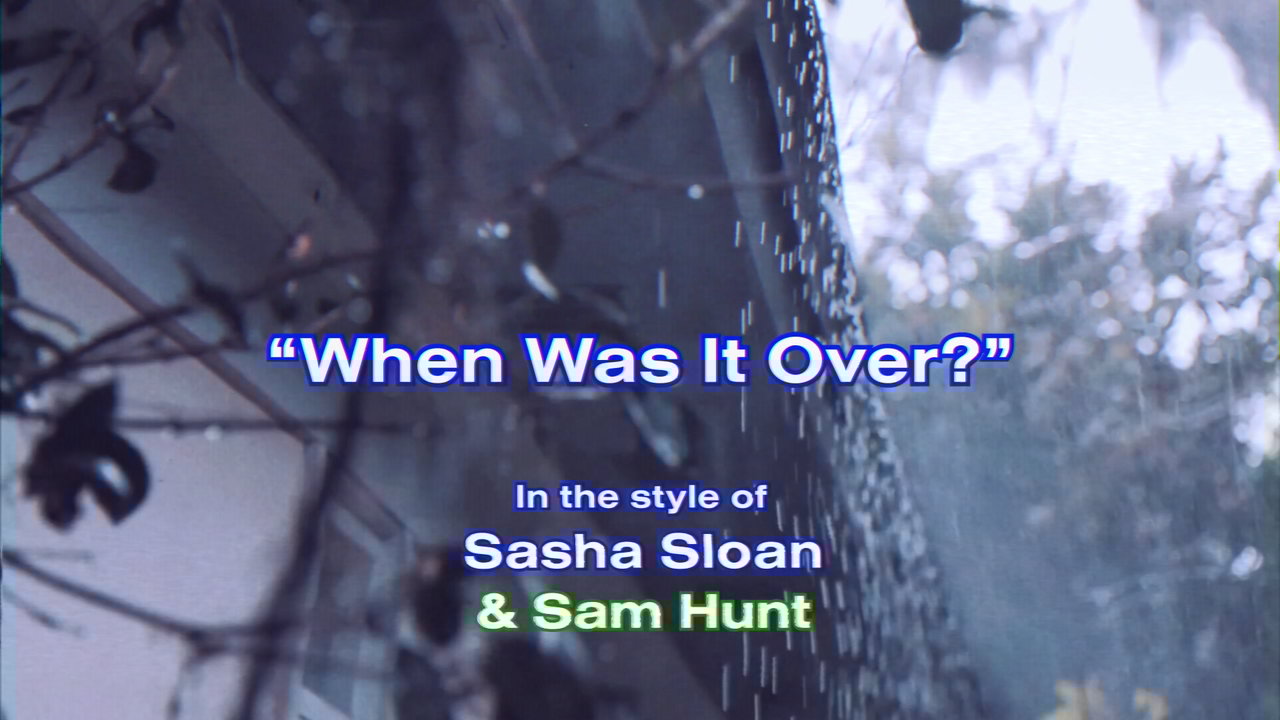 when was it over? (feat. Sam Hunt) (Karaoke Version)