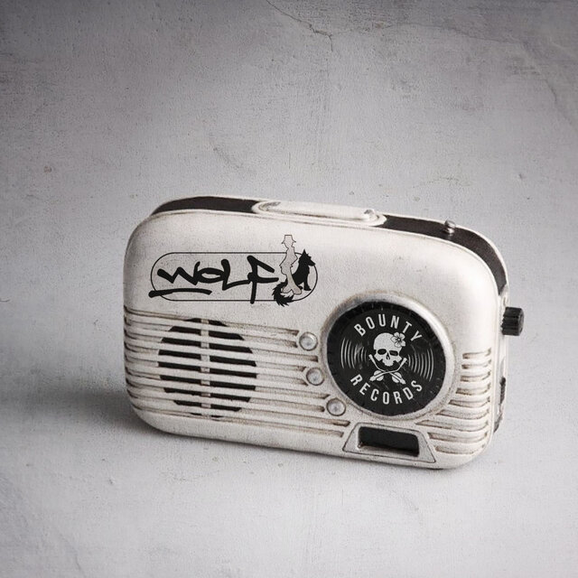 Sie hat nichts weiter als das Radio an