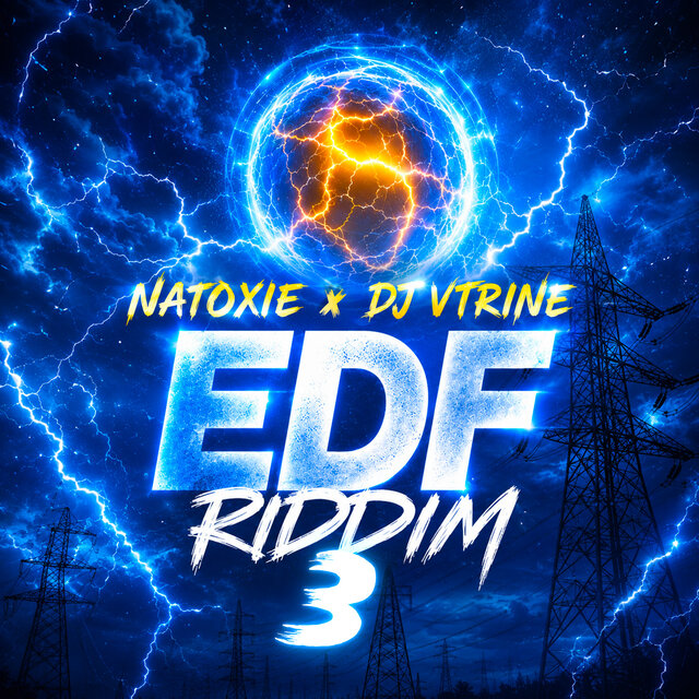 Cover art for album EDF Riddim 3 by Natoxie, DJ Vtrine