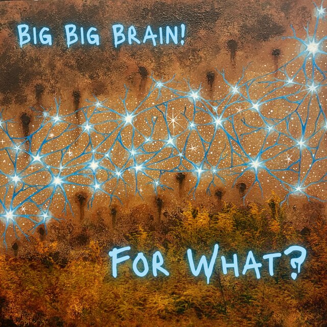 Cover art for album For What? by Big Big Brain!