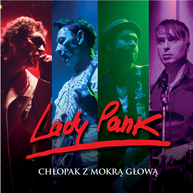 Chłopak z mokrą głową