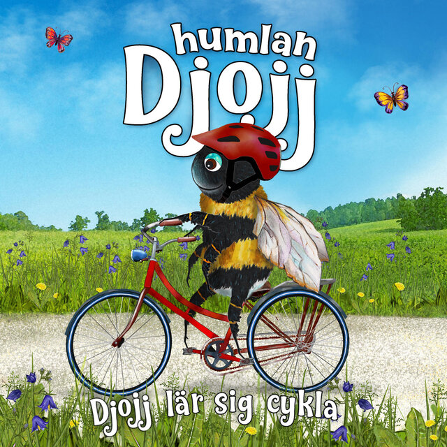 Djojj lär sig cykla
