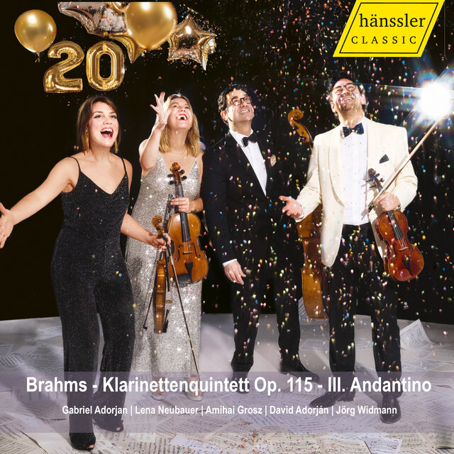 Hohenstaufen Festival - Brahms: Klarinettenquintett h-moll, Op. 115 - III. Andantino