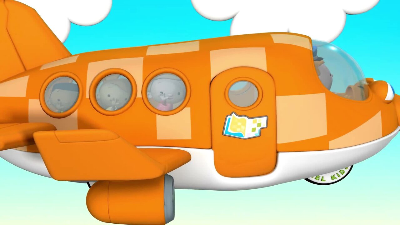 Airplane Song | Mistic Music Nursery Rhymes & Kids Songs