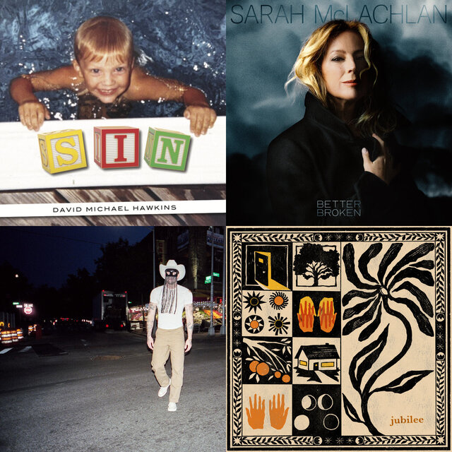 Cover art for album Rainbow Rodeo: A Playlist of LGBTQ+ Country, Americana, Blues, and Roots Music by User