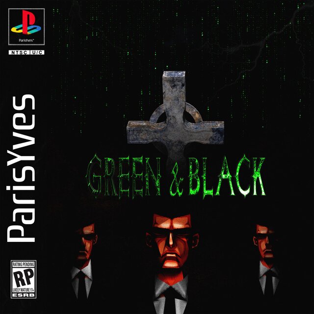 GREEN & BLACK