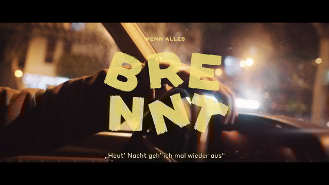 Wenn alles brennt (Lyric Video)