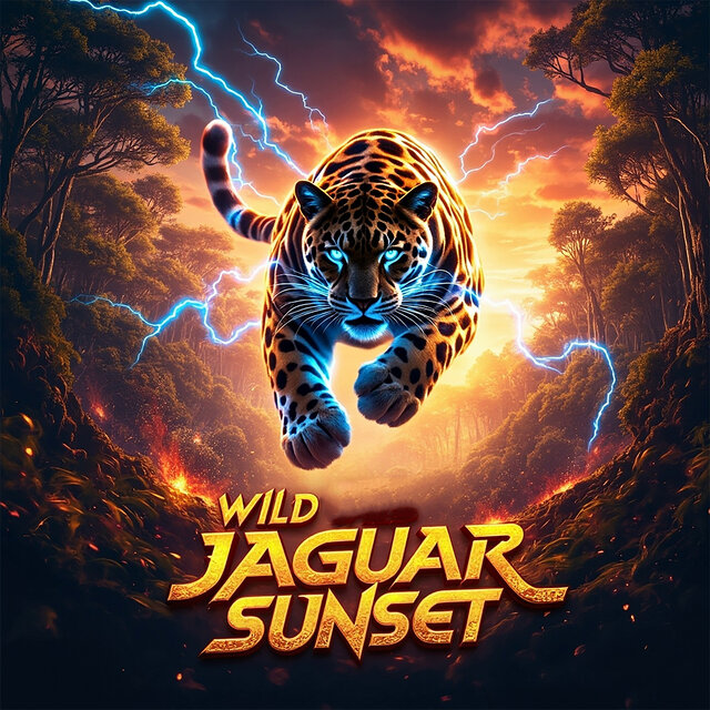 Wild Jaguar Sunset
