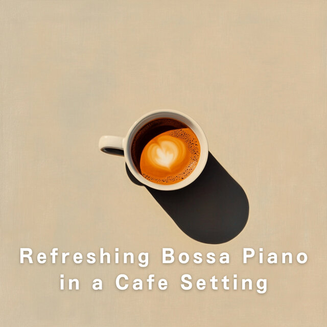 Refreshing Bossa Piano in a Cafe Setting