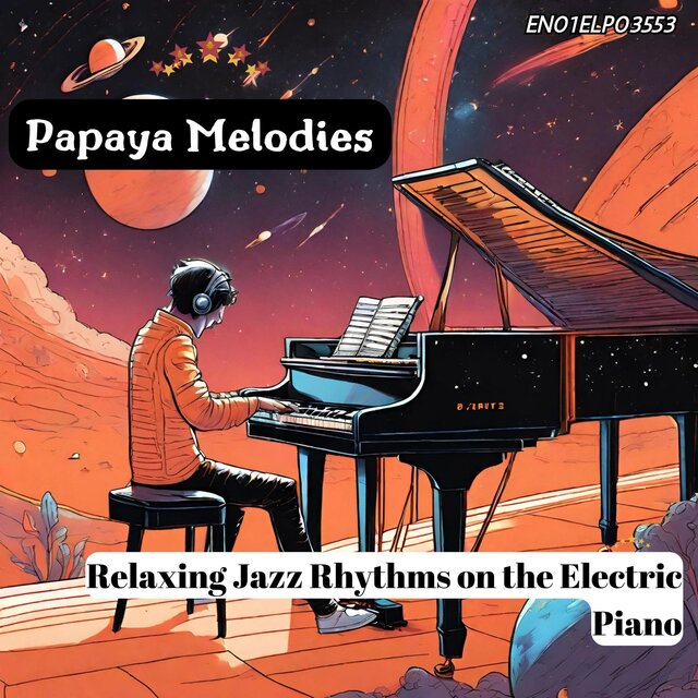 Papaya Melodies: Relaxing Jazz Rhythms on the Electric Piano