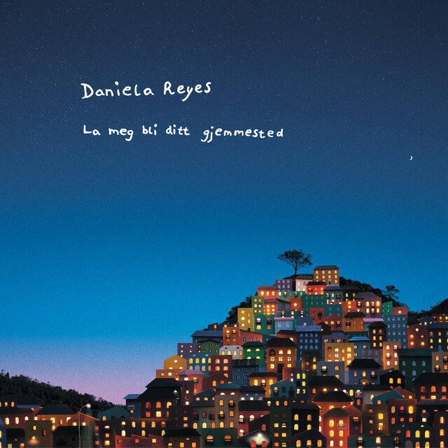 Cover art for album La meg bli ditt gjemmested by Daniela Reyes