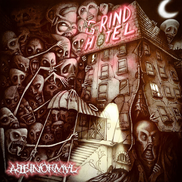 Cover art for album Grind Hotel by Abbinormal