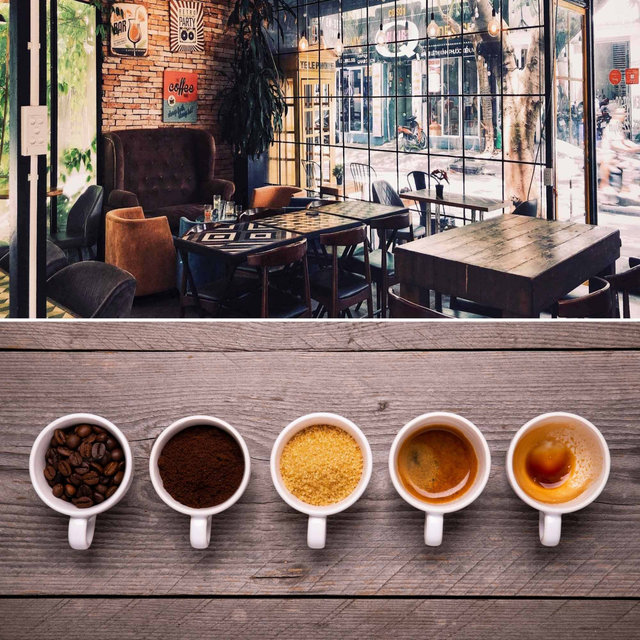 Ambiance for Sipping Morning Latte