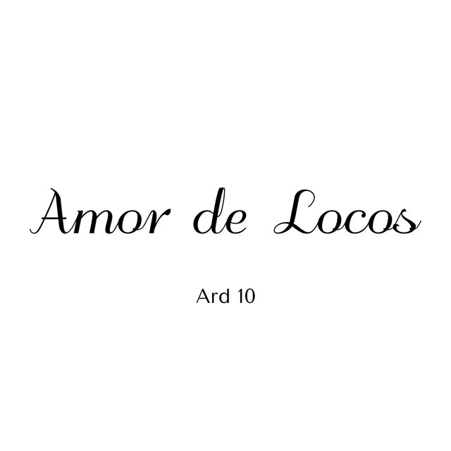 Amor De Locos