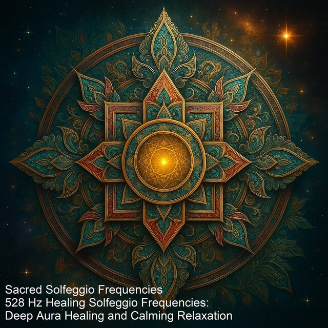 528 Hz Healing Solfeggio Frequencies: Deep Aura Healing and Calming Relaxation