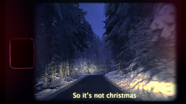 It's Not Christmas (Lyric Video)