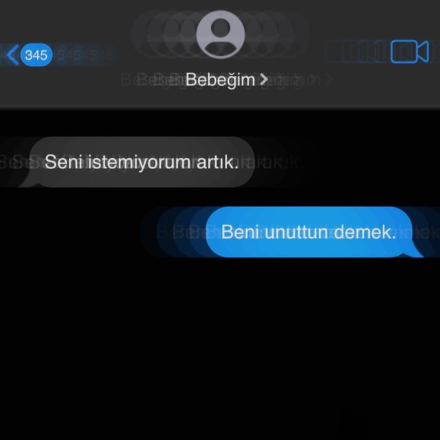 BEBEĞİM BENİ UNUTTUN DEMEK