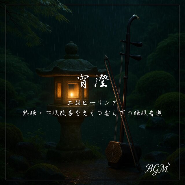 【宵澄（Yoizumi）】二胡ヒーリング — 熟睡・不眠改善を支える安らぎの睡眠音楽