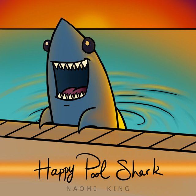 Happy Pool Shark