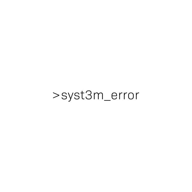 syst3m_error