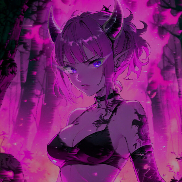 demon in forest