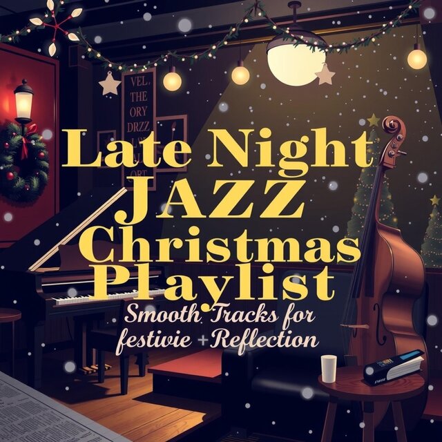 Late Night Jazz Christmas Playlist: Smooth Tracks for Festive Reflection