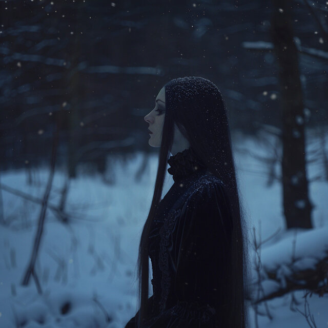 Snowing