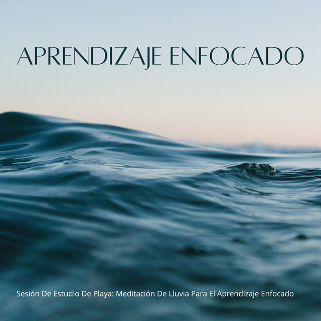 Sesión De Estudio De Playa: Meditación De Lluvia Para El Aprendizaje Enfocado