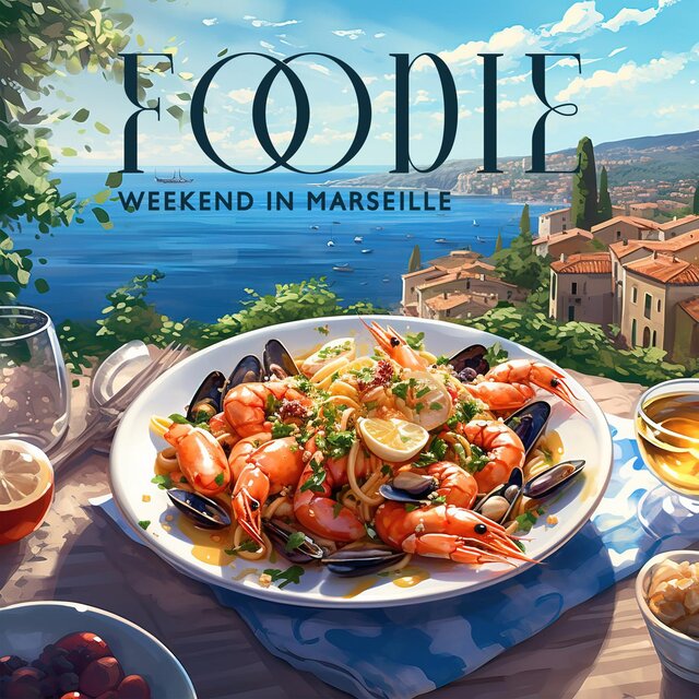 Foodie Weekend in Marseille: Piano Jazz Music, Get-Together in Cozy Restaurant, Warm Evening Vibes