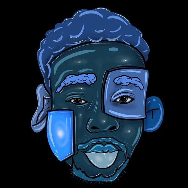 Blue