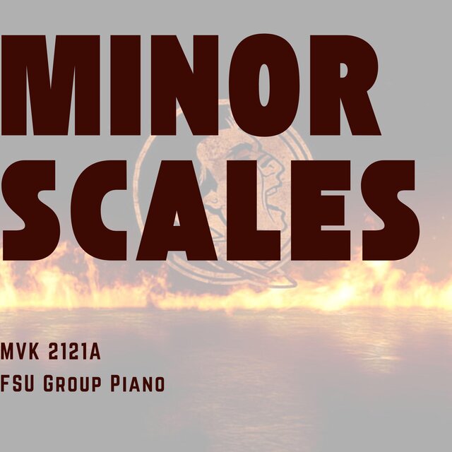 Minor Scales MVK2121 Group Piano