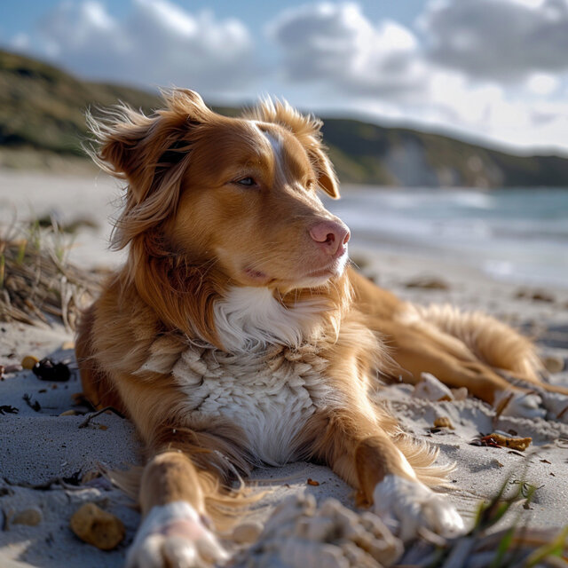 Calma Del Mar Para Mascotas: Suaves Sonidos Del Océano
