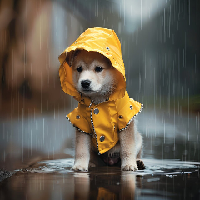Vibraciones De Lluvia Y Relajación Para Perros