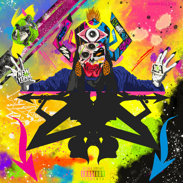 Cover art for album Rammellzee by DJ Muggs, Flee Lord