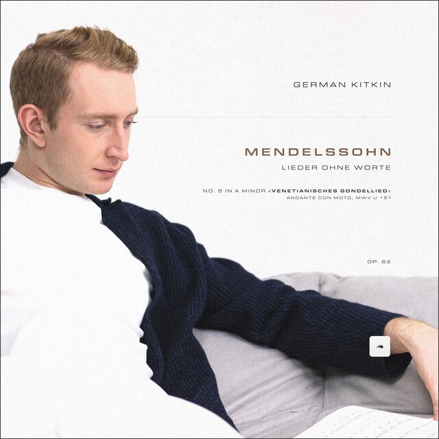 Lieder ohne Worte, Op. 62: No. 5 in A Minor 'Venetianisches Gondellied'. Andante con moto, MWV U 151