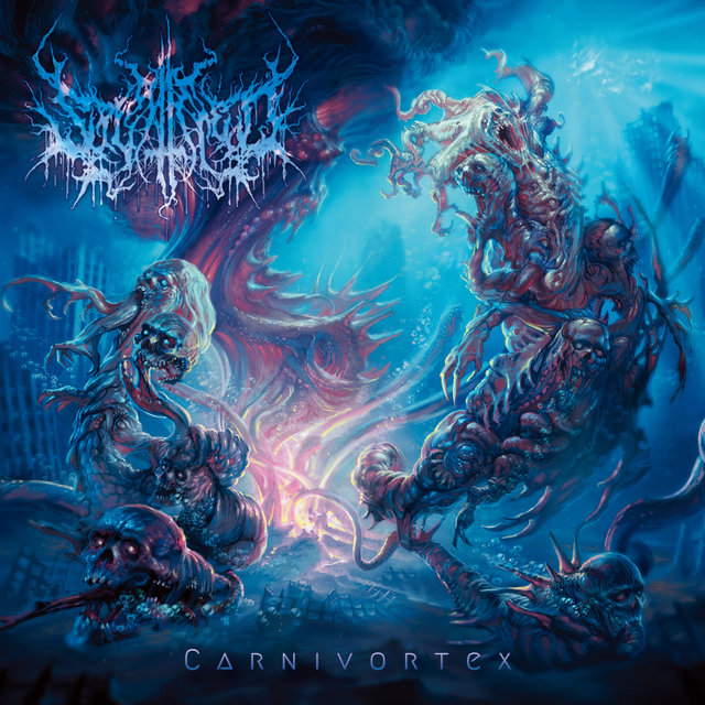 Cover art for album Carnivortex by Splattered