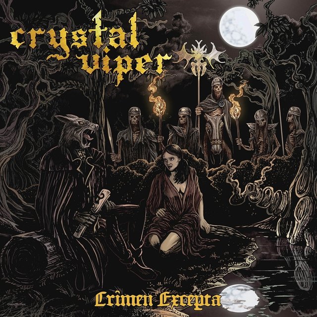 Cover art for album Crimen Excepta by Crystal Viper